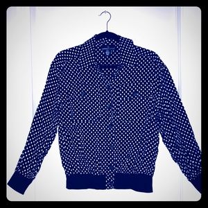 Carol Little Black & White Polka Dot Jacket